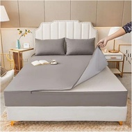 3Set of waterproof bed covers with zipper - 6Fully covered surface - Non-Slip Mattress Protector - G