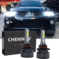 For Mitsubishi Triton (Mk1) 4th Gen (2007 -2011) (Head Lamp) - 2PCS FGDFHFDF LED Headlight Bulbs 12-
