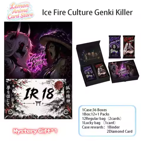 2026 Hot Selling Goddess Cards Ice Fire Culture Genki Killer Waifu Cards Limited Collection Board Ga