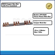 3PHASE MCB BUSBAR INSULATED ~ THREE PHASE MCB BAR 3PHASE (3PH-BAR)