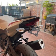 For KAWASAKI Z250 Z400 Z500 400 250 Lnse Plate Bracket Holder Rear Tail Tidy Fender Kit Z 500 2024 2