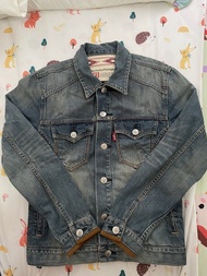 EDWIN exclusive vintage XU denim Jacket Size L 牛仔褸 外套 trucker outwear 古著