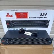 DBX 231 STEREO EQUALIZER 2X31 BAND IMPORTED ITEM DBX231