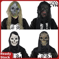 Halloween Ghost Horror Mask Screaming Headscarf Polygon Funny Scary Monster Trick Mask Shadow Mask T