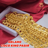 Gelang Tangan Coco King Dewasa &amp; Budak Emas 916/ 100% Original Emas 916 / Rantai Tangan Emas 916 / Gelang Tangan Koko