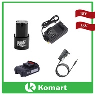 18V 36V Cordless Drill Battery Li-ion Battery and Charger Only
