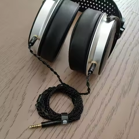 ELFINEAR Audiant Pro60 32Ω 300Ω Open Back Headphone | Full Kit 50mm 60mm 70mm Lambskin DIY