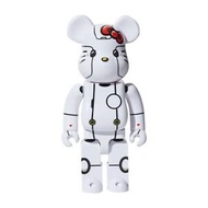 全新 啡盒未開封 Medicom Be@rbrick Bearbrick 1000% Robot Kitty Hello Kitty White 白色