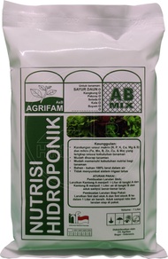 AB Mix Nutrisi Hidroponik Sayuran Daun Agrifam 1 Liter