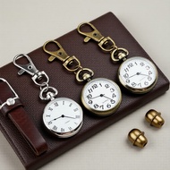 Keychain Pocket Watch with Big Numbers, Convenient for Nursing Students During Exams  Jam Poket Rant