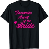 Aunt Of The Bride Tshirt Aunty Bachelorette Bridal Party T-Shirt