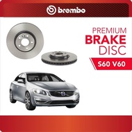 BREMBO Front Brake Disc (2pcs) For Volvo S60 V60