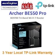 TP-Link Archer BE550 PRO BE9700 Tri-Band Wi-Fi 7 Router with 1× 10G WAN ( BE550-PRO ) - 3 Year TP-Li