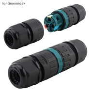 lontimemioak] IP68 Waterproof Electrical Cable Connector Wire Connector Waterproof IP68 External Ele