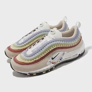 Nike 休閒鞋 Air Max 97 BT 男鞋 女鞋 彩色 蕾絲 緞帶 吊飾 串珠 Be True FD8637-600