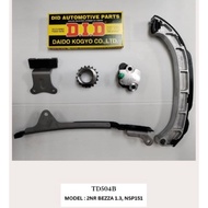 Timing Chain Kit Set (OSK Japan) for Perodua Bezza 1.3 2NR-VE 2016-2020 Year Toyota Vios NSP151 2020