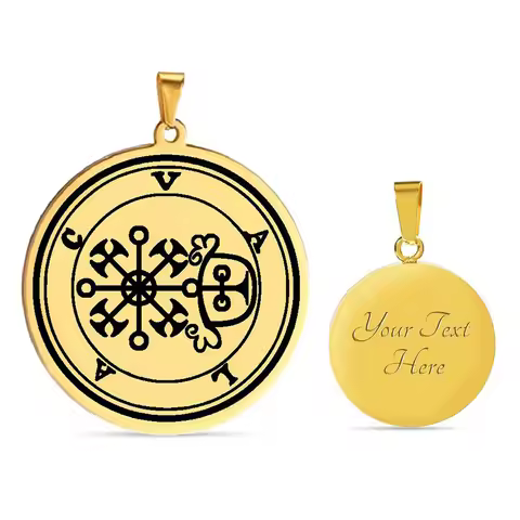 Vine Balam Belial King Asmoday Sigil Demon Origins Seal Lesser Key of Solomon Goetia Talisman Stainl