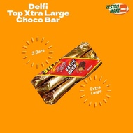 Delfi Top Xtra Large Choco Bar | Value Pack | Triple Pack