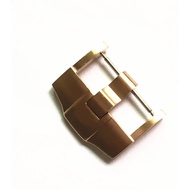 Stainless Steel Watch Band Buckle for AP 24mm Silver Black Rose Gold Brushed Metal Watchbands Strap 