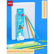 pencil colour colour pencil Deli hc138 Pensil khas kanak-kanak Pelajar kelas pertama dan kedua bebas