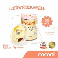 COCONI Baby Oral Cleaner Gauze Stick | Sterile Gauze Cloth | Newborn care baby mouth cleaner