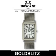 Roscani Paris BG405915 Ryan Silver Stainless Steel Mesh Gent's Watch