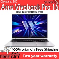 ASUS Vivobook Pro 2026 Ultra X7‑358H/Ultra 7‑356H 16" 2.5K 165Hz 1100nits OLED 16/S16  Laptop