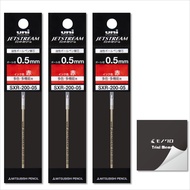 [Refill/0.5mm/Red x3] Jetstream Prime Multi-Color & Multi-Function Red (3 pieces) with trial writing