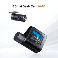 (Ready Stock) 70mai A410 Car Recorder Dash Cam QHD 1440P Rear Cam Night Vision 145 FOV WDR App Contr