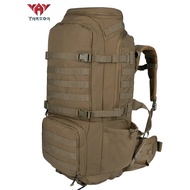 YAKEDA Portable Outdoor Tactical Backpack BK-2498, 65L Large Capacity Travel Rucksack, 1000D Water R