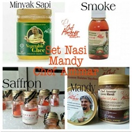 Rempah Nasi Mandy Combo Set/ Rempah Chef Ammar Mandy Rice 4Items. Rempah Nasi Arab Chef Ammar Spice 