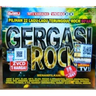 Gergasi Rock MTV VCD Karaoke 2VCD Gravity Mercury Screen Scan Spring Stings EYE Exists Awie (Wings) 
