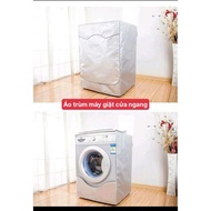 Front-load washing machine cover 7kg - 11kg waterproof canvas, super durable sun protection