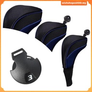 [WishshopeehhhMY] Golf Club Head Cover Number Tag Replace for Golf Drivers Golf Hybrid Club