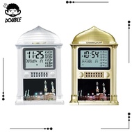 [ Azan Alarm Clock Digital Alarm Clock with Temperature Home Decor Prayer Times Table Clock Alarm Clock Calendar