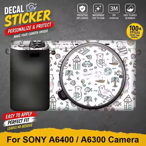 For SONY A6400/A6300 Camera Sticker Anti-Scratch Coat Wrap Protective Film Body Protector Decal Skin