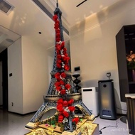 Gift Compatible Lego Assembly Ornaments Eiffel Tower High Difficulty Building Educational Building B