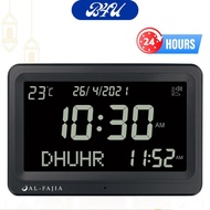MY Al-Fajia Jam Azan Digital Clock Azan Sounds Solat Reminder Dinding Rumah Hijir Gregorian Calendars