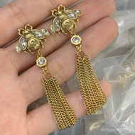 Gujia GUCCI GUCCI Bee Tassel Earrings
