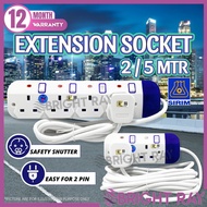 𝐆𝐋𝐎𝐁𝐀𝐋 𝐏𝐑𝐎 Extension Wayar Soket Plug Socket Trailling Socket Plug Extension SIRIM Approved Pemyambu