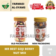 MR BEST GOJI BERRY NUT MIX 200G