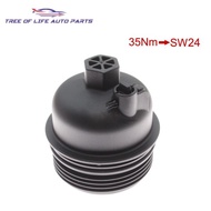 26315-2M000 Engine Oil Filter Housing Cover For Hyundai Accent Sonata Santa Fe Venue Elantra 1.6L 20