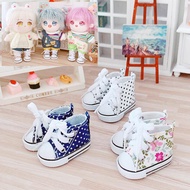 20cm Idol Doll diy Wang Yibo Xiao Zhan Doll Floral Canvas Shoes Plush Toy Costume Clothes Dolls Accessories collectibles