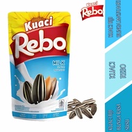 Kuaci Biji Bunga Rasa Milk - Kuaci Rebo - Kuaci Biji Bunga Matahari - 140gr