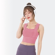 sport bra anti goyang Bra Sukan Wanita Rompi Bra Wanita Belakang Cantik Musim Panas Kekuatan Tinggi 