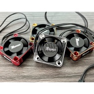 Rc rocket fan aluminium 25mm 30mm 35mm 40mm 50mm Metal Motor Cooling Fan Heat Dissipation for 1/10 1