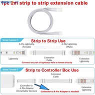 【Trusted】 30cm 1m 2m 3m 5m Extension Cable 6pin Corner 1 To 2 Splitter Connector Wire Control Box Ad