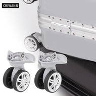 [CHiWANJi] 2x Replacement Luggage Wheels A19 360 Degree Rotation Universal Heavy Duty Luggage Mute W