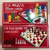Chess Set, Magnet Seahorse