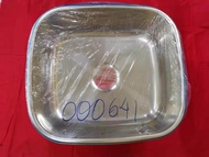 Single bowl kitchen sink S/Steel #304 44m(L) x 40cm(W) x 15cm(H) - 0.6mm